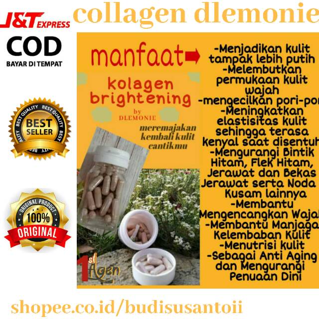 COLLAGEN D'LEMONIE MEHILANGKAN FLEX HITAM MENGENCANGKAN DAN MEMUTIHKAN KULIT