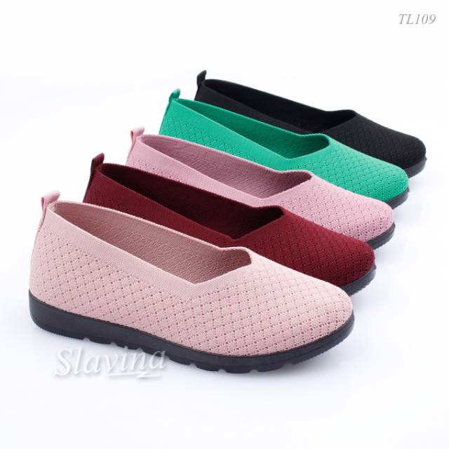 Flat shoes Flyknit slavina tl109
