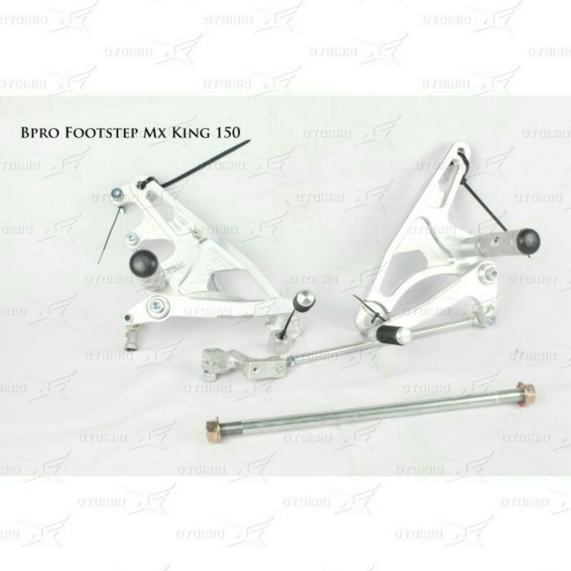 FOOTSTEP UNDERBONE MEREK BPRO YAMAHA JUPITER MX KING 150