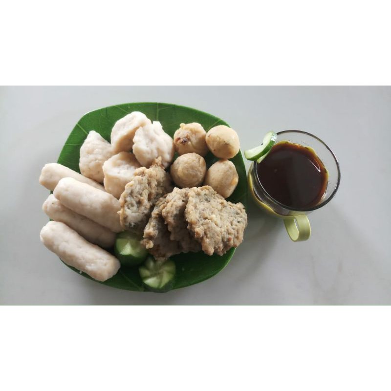 

pempek palembang tenggiri paket 16 mini