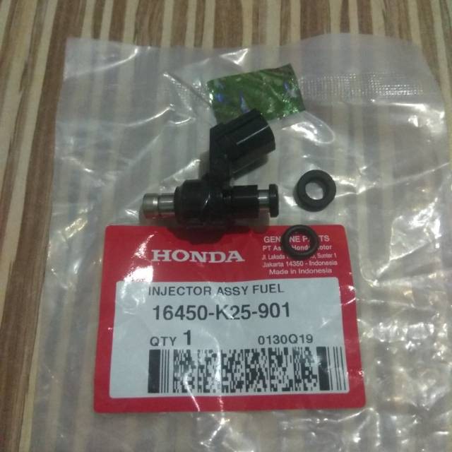 Injector Assy Injektor Fuel Beat Fi Scoopy Fi Revo Fi Ori Ahm 16450k25901 Shopee Indonesia