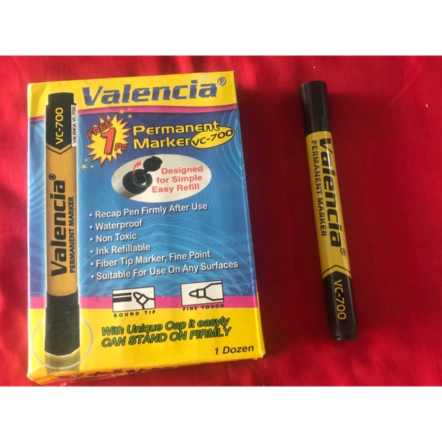 

Spidol permanen Valencia