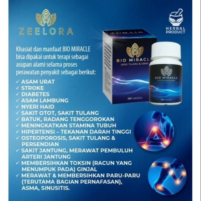 [100% ASLI] Bio Miracle Zeelora untuk Penyembuhan Diabetes, Stroke, Asam Urat dll