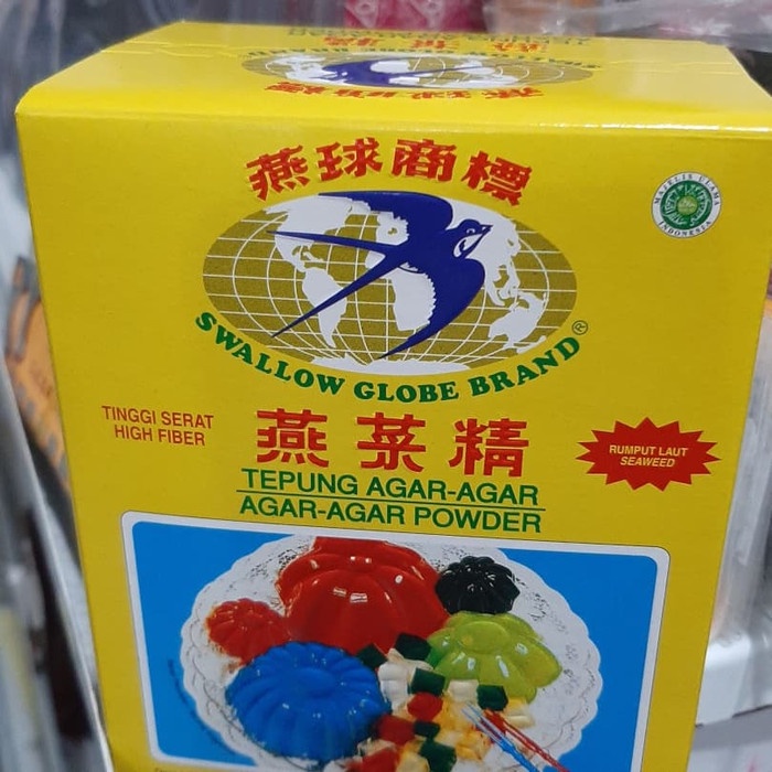 

Ds2011Z Swallow Globe Agar2 Putih Isi 12 Sachet @7Gr = 1 Box Xz20X1Z11