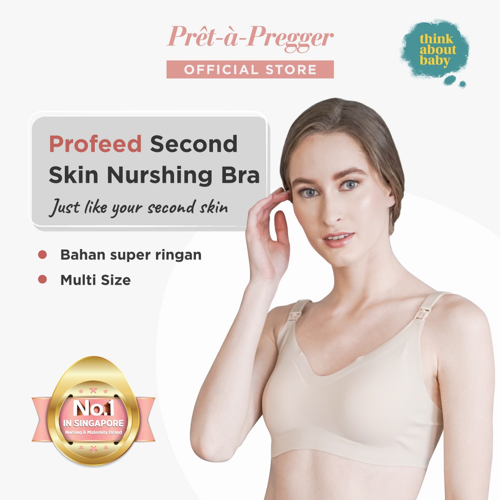Bra Hamil & Menyusui / Pret a Pregger Profeed Second Skin Nursing Bra (Nude)