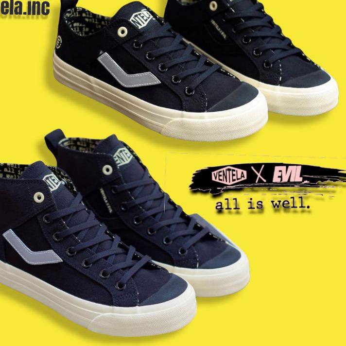 (SALE) Ventela x Evil Papa Gading All is well - sepatu vantela original