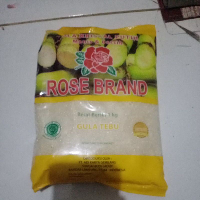 

Gula Kristal ROSE Brand 1 kg