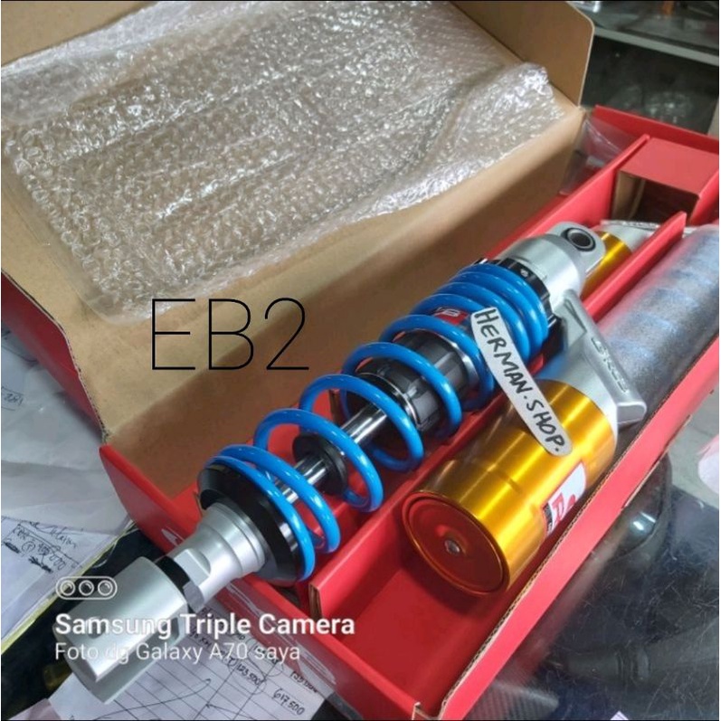 shock shockbreaker rcb nmax pcx xmax tiger rx king gl versa eb2 mb2 / Shock rcb eb2 mb2 pcx nmax tiger gl rx king versa supra karisma 320 330 335 / shock rcb eb2 350mm shogun rx king bebek-Eb2 Biru Nmax pcx