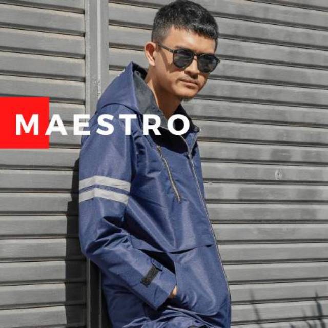 Jaket Motor Harian water proof MDRW - Maestro Parka