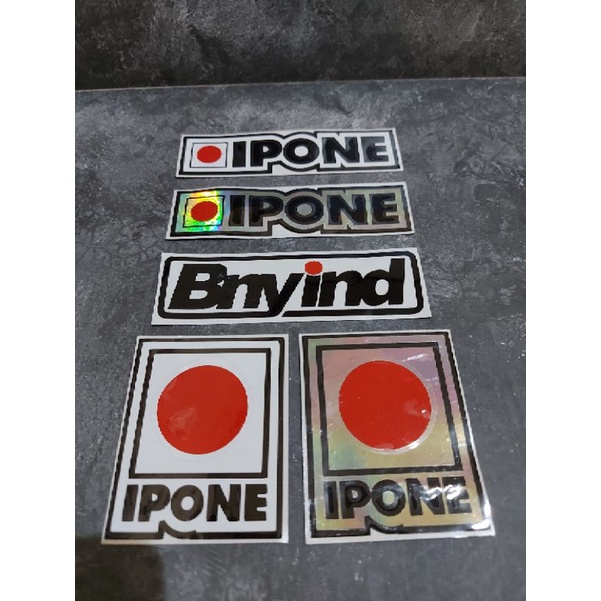 STICKER IPONE CUTTING