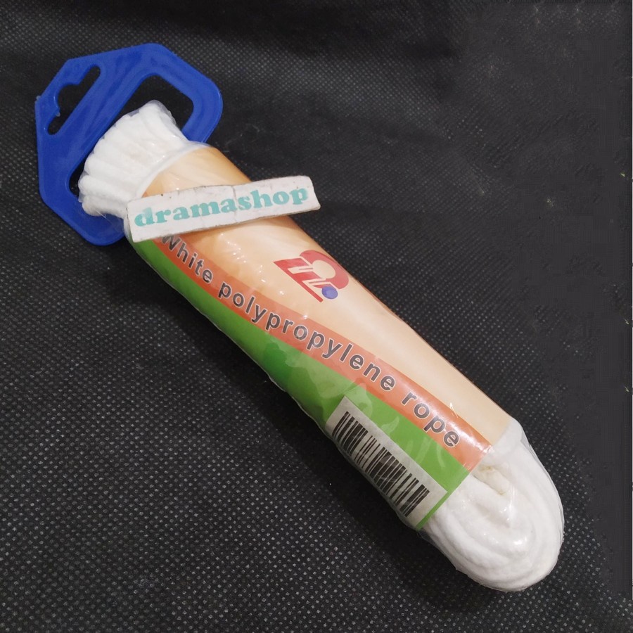 Tali Tambang kain pp tros kapal putih white polypropylene Rope serbagu