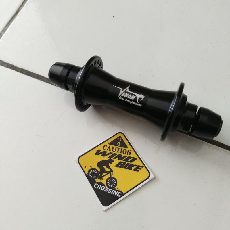 Hub Depan BMX Race Venom 36H 10mm TA 20mm untuk Fork BOX Meybo Elevn Eleven Sinz Pride SD Supercross