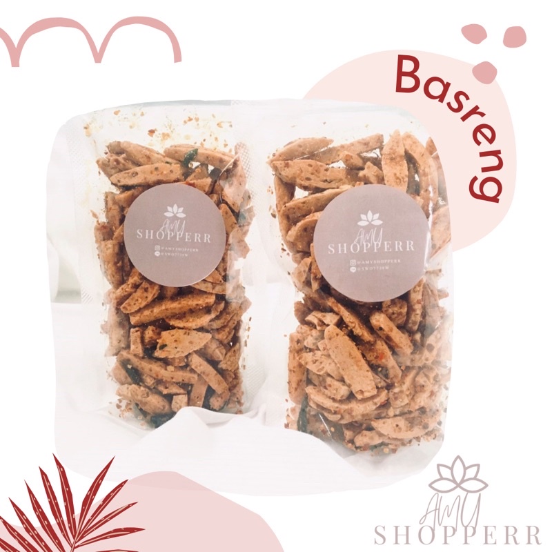 

Basreng pedas daun jeruk