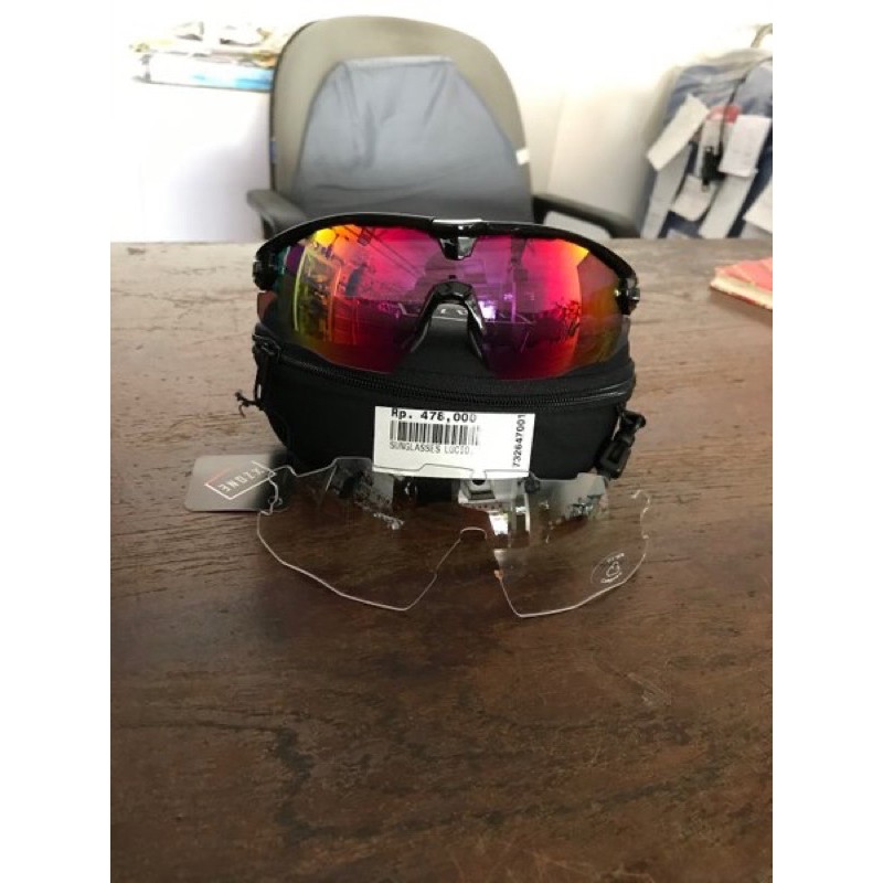 Kacamata Sepeda Xzone Lucio Black
