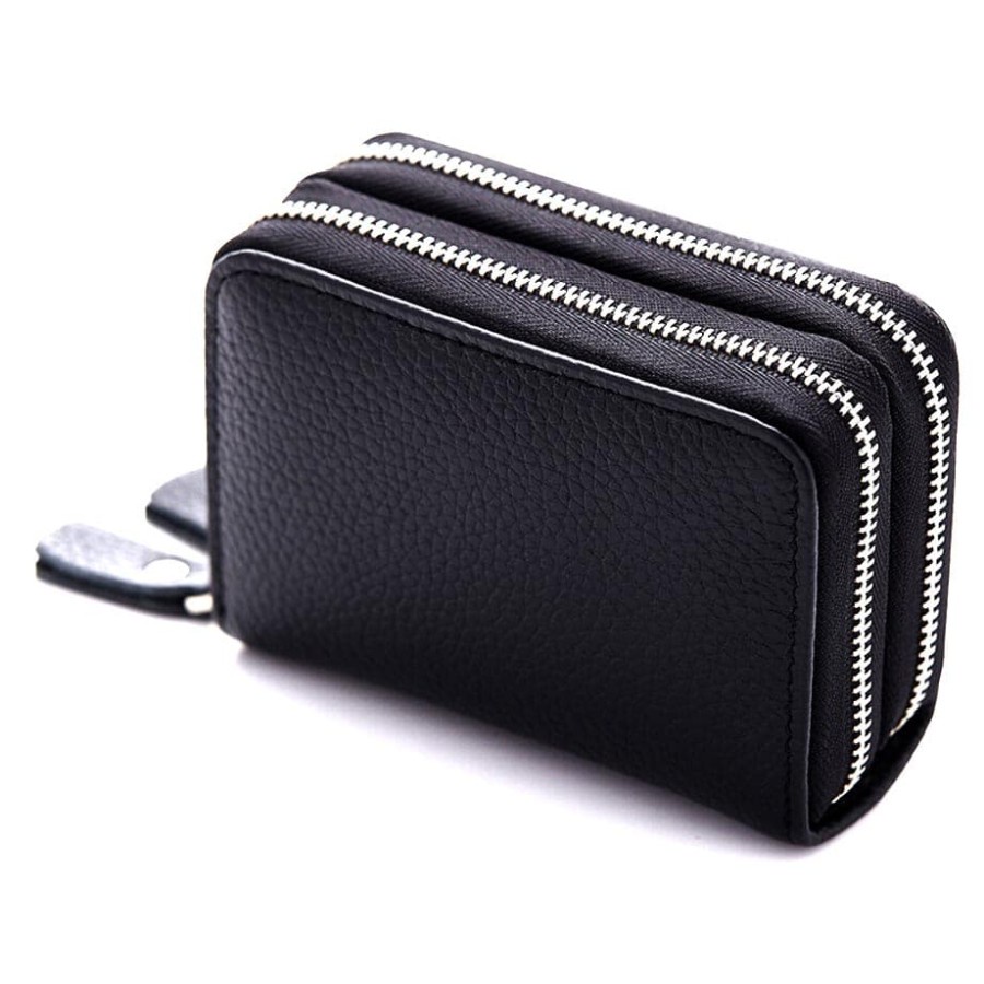 Dompet Kartu Anti Magnetik RFID - Black