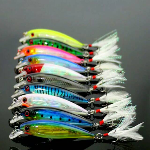 Minnow Ikan Lure Ikan Bionik 5 pcs1