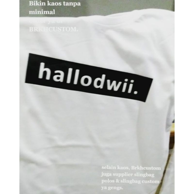 KAOS CUSTOM SIMPEL | COMBAD 30S