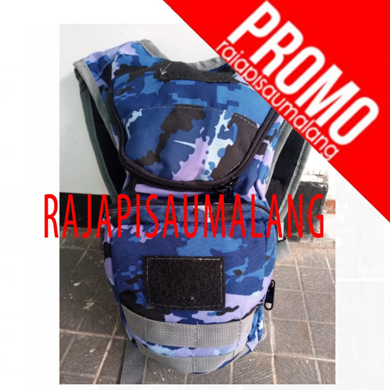 RPM GROSIR Tas Sepeda Gowes Militer Loreng Camo Bagus Berkualitas Murah