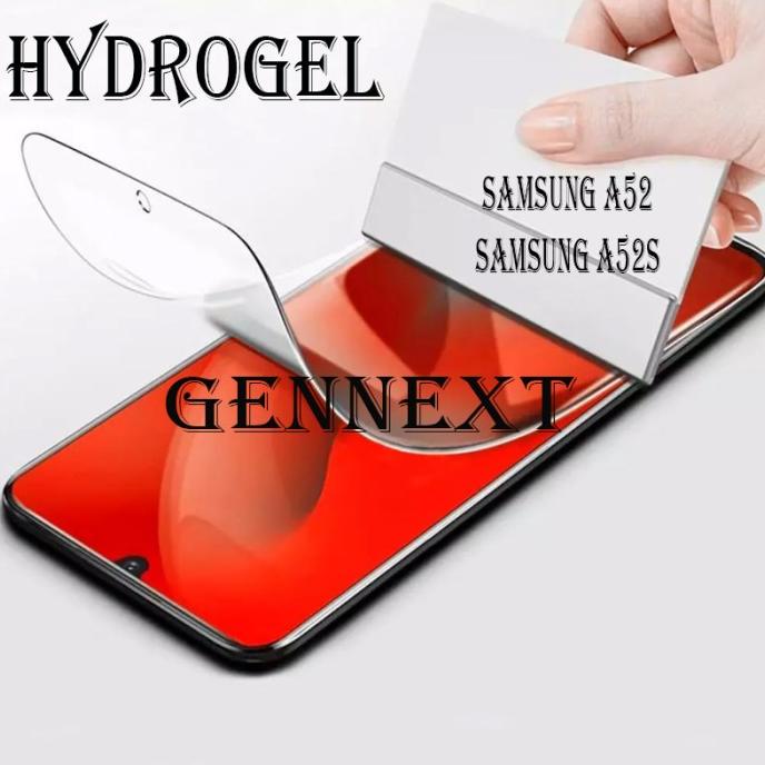[COD] ANTI GORES JELLY HYDROGEL SAMSUNG GALAXY A52 A52S M62 S 5G full screen BIG SALE Kode 996