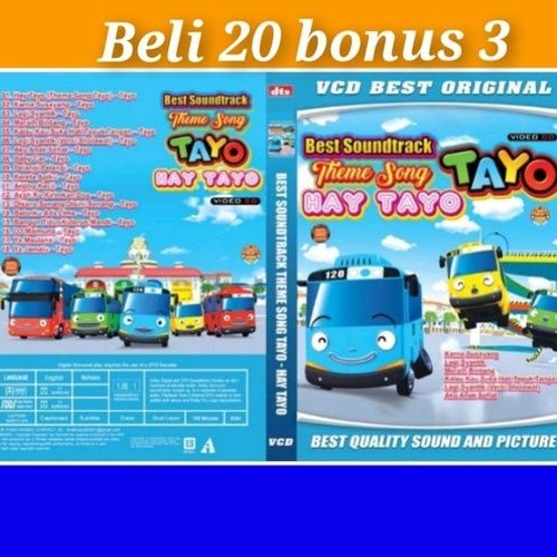 kaset lagu anak anak BEST SOUNDTRACK HAY TAYO
