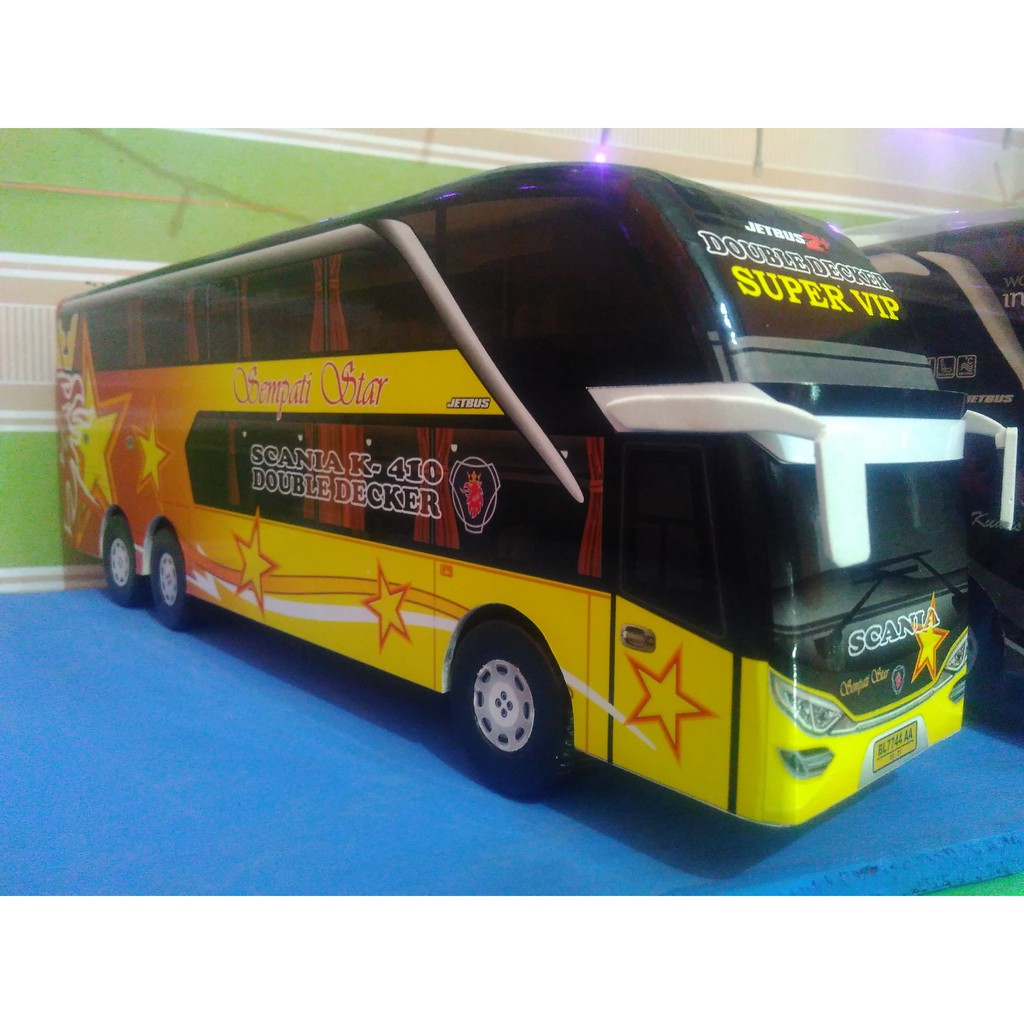 Miniatur bus bis Sempati star