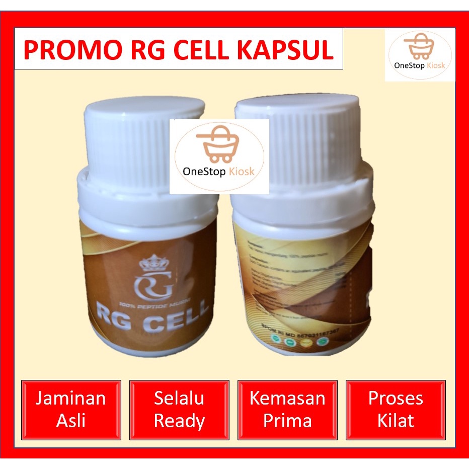 RG Cell Kapsul isi 30 - Nutrisi Peptide stem cell
