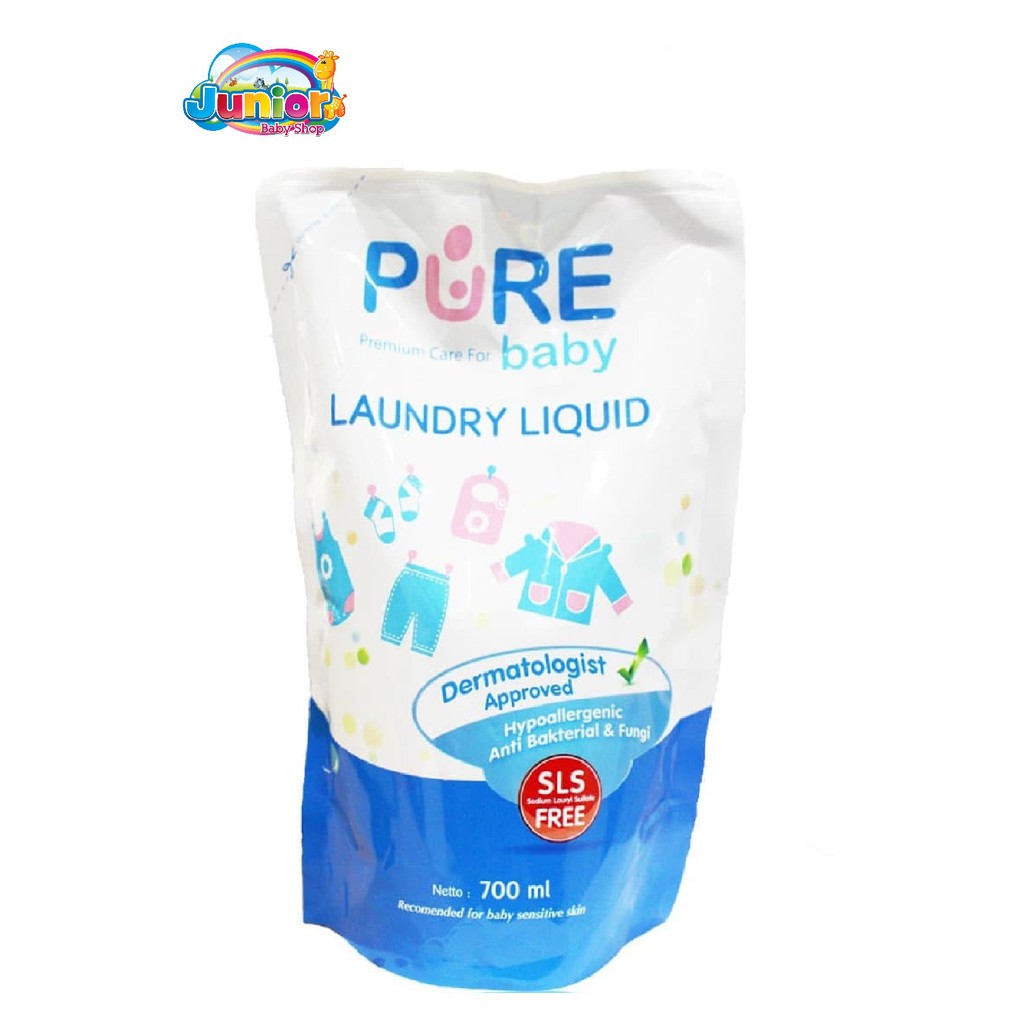 Pure Baby Laundry Liquid Refill 900ml (Buy 2 get 1)