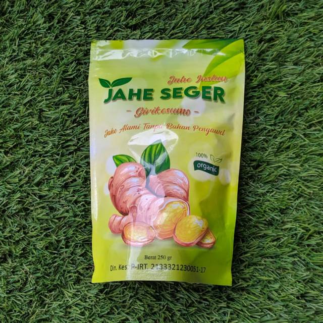 

Jahe Seger - jahe serbuk langsung seduh (sudah ada gulanya)