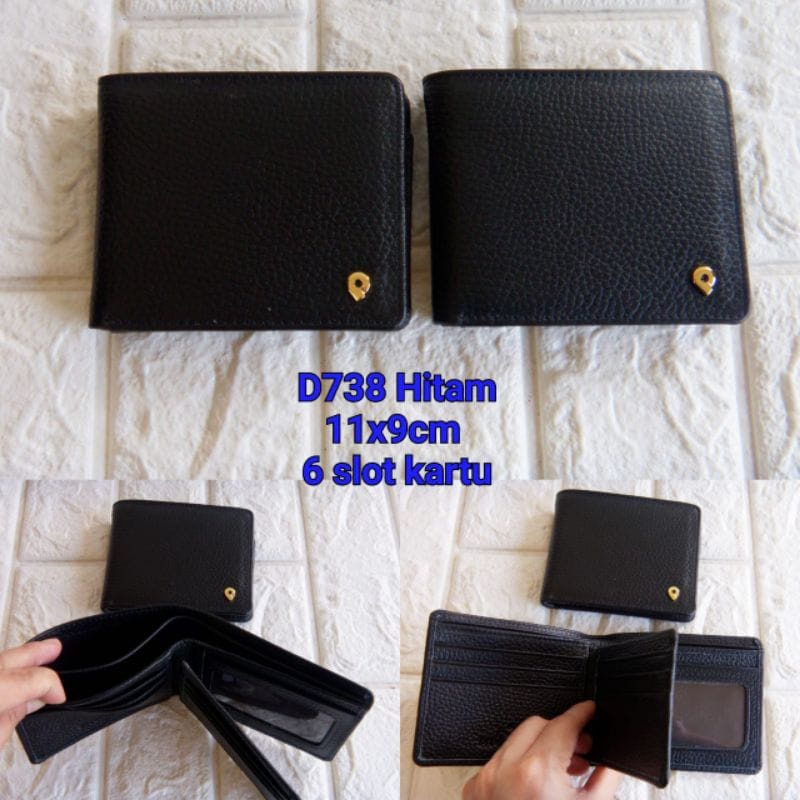 Dompet Kulit Merk Papillon D738 Dompet Pria ORIGINAL | Dompet papilon ori | Dompet Cowok | Dompet ko