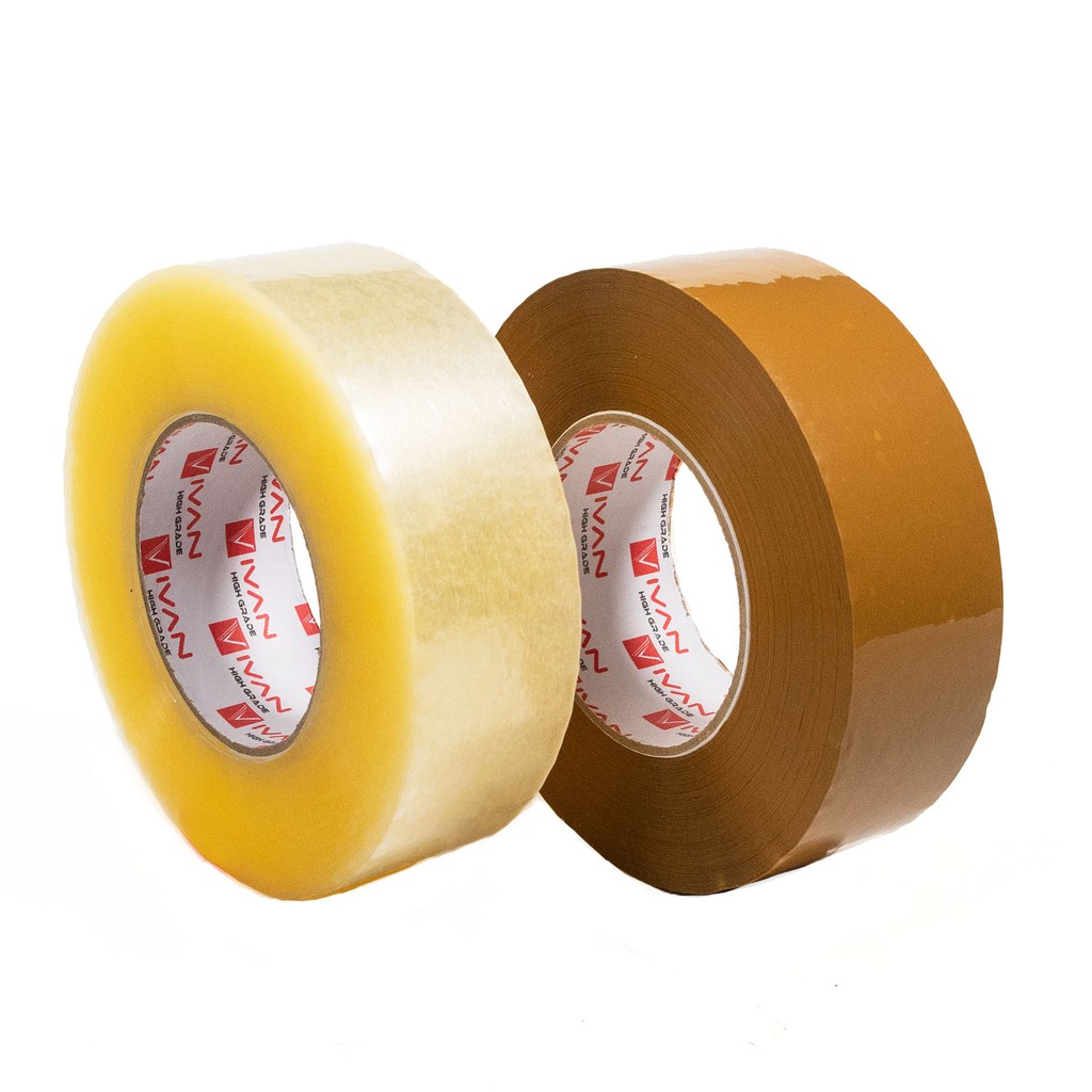 

Lakban Bening Coklat IVAN 2Inch x 300Mtr