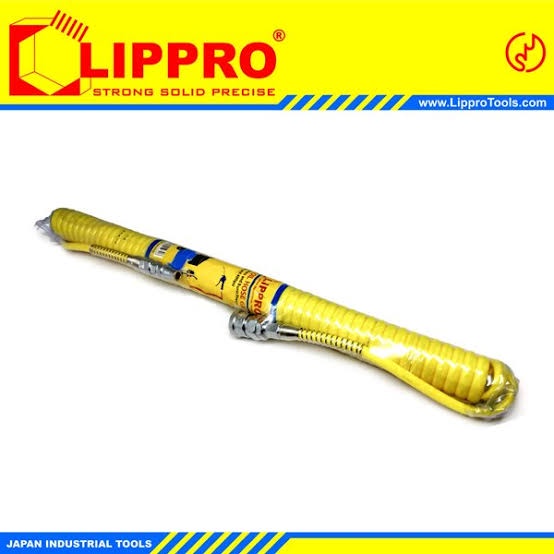 RECOIL HOSE WITH SPRING SELANG ANGIN PEGAS 9M LIPPRO