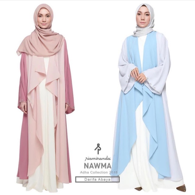 Darifa abaya pink ria miranda