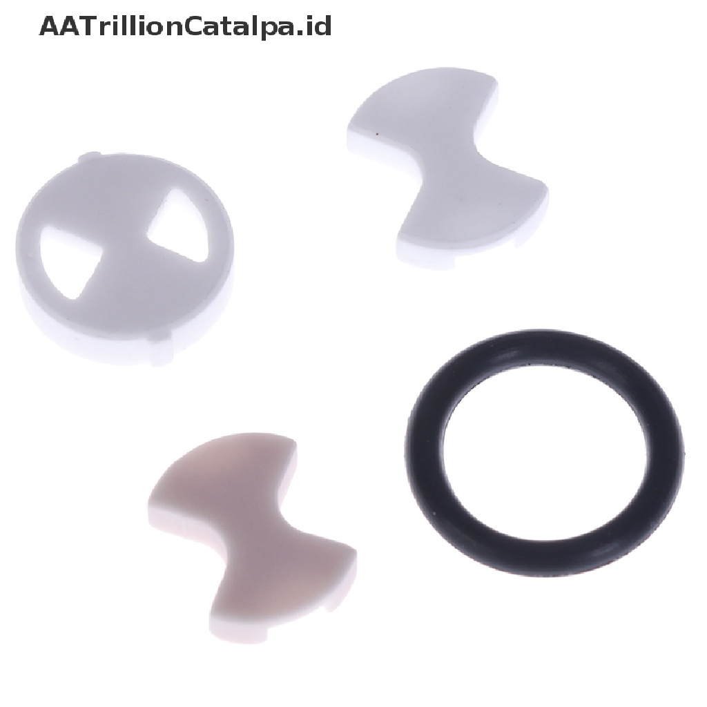 (AATrillionCatalpa) 8pcs / set Disk Keramik Pengganti 1 / 2 &quot;Untuk Katup Keran Air