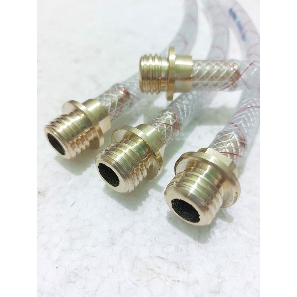 Tutup nepel oli hawa cnc kuningan full kalter kanan honda universall