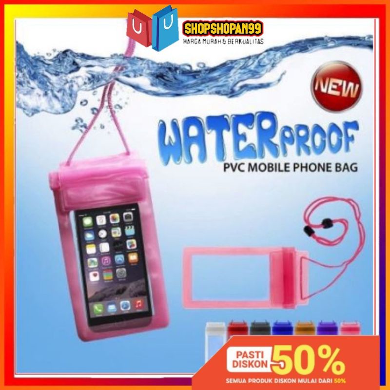 Waterproof Hp Sarung Pelindung Handphone Anti Air Perlengkapan Berenang - S99