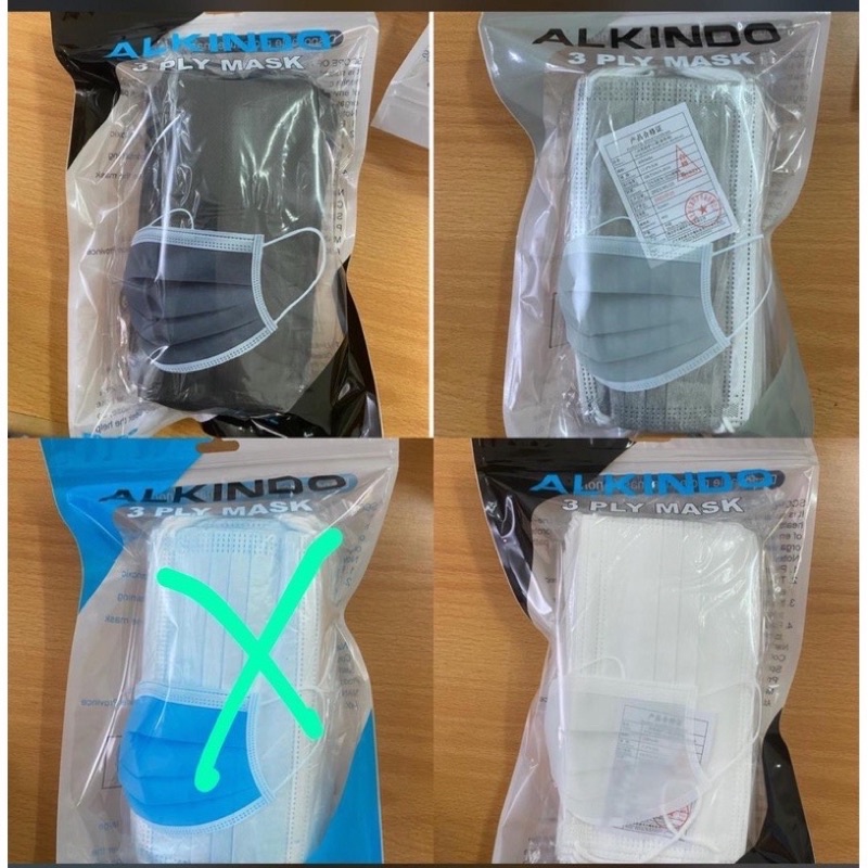 MASKER EARLOP ALKINDO PLASTIK 50pcs PLASTIK