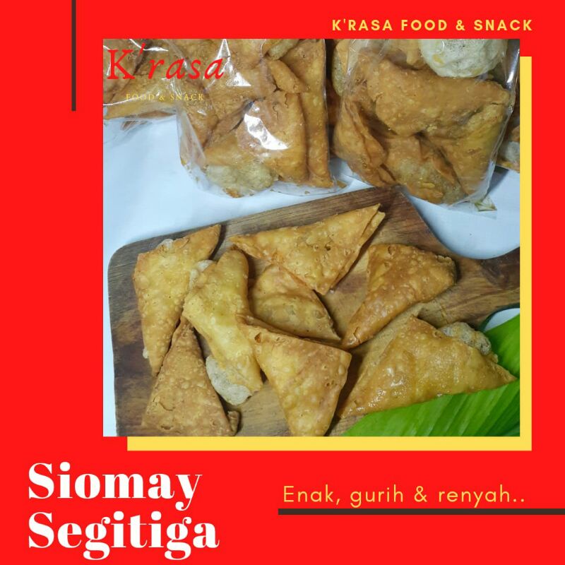 

Siomay segitiga 1 ball 20 bks @10 pcs/20 pcs cocok untuk seblak, mie bakso, bakso malang, mie kuah dll