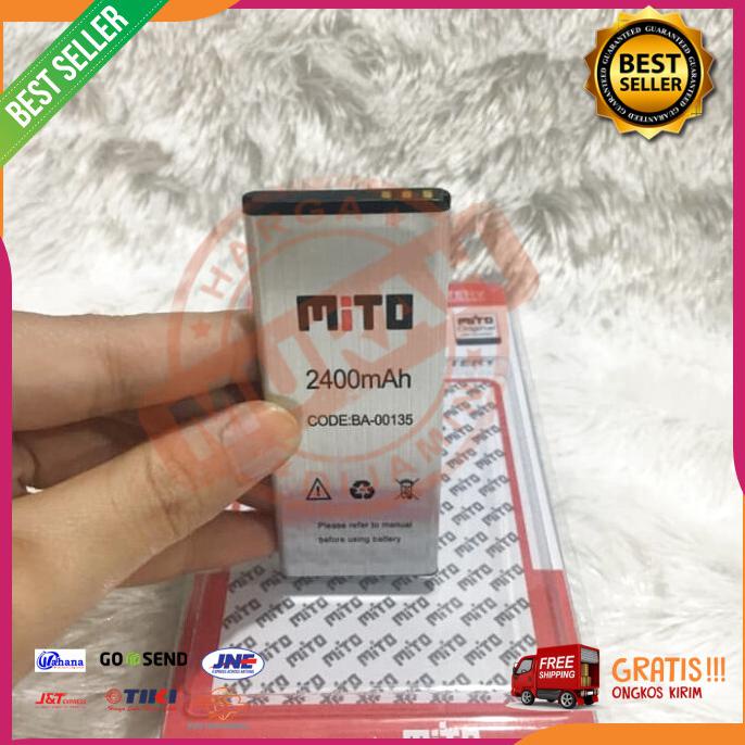 Acc Hp Baterai Mito A17 Fantasy X Ba 000135 2400Mah Ori Oem Packing Mika
