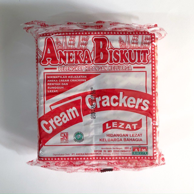 Aim Biscuits Cream Crackers 300gr (tanpa gula)