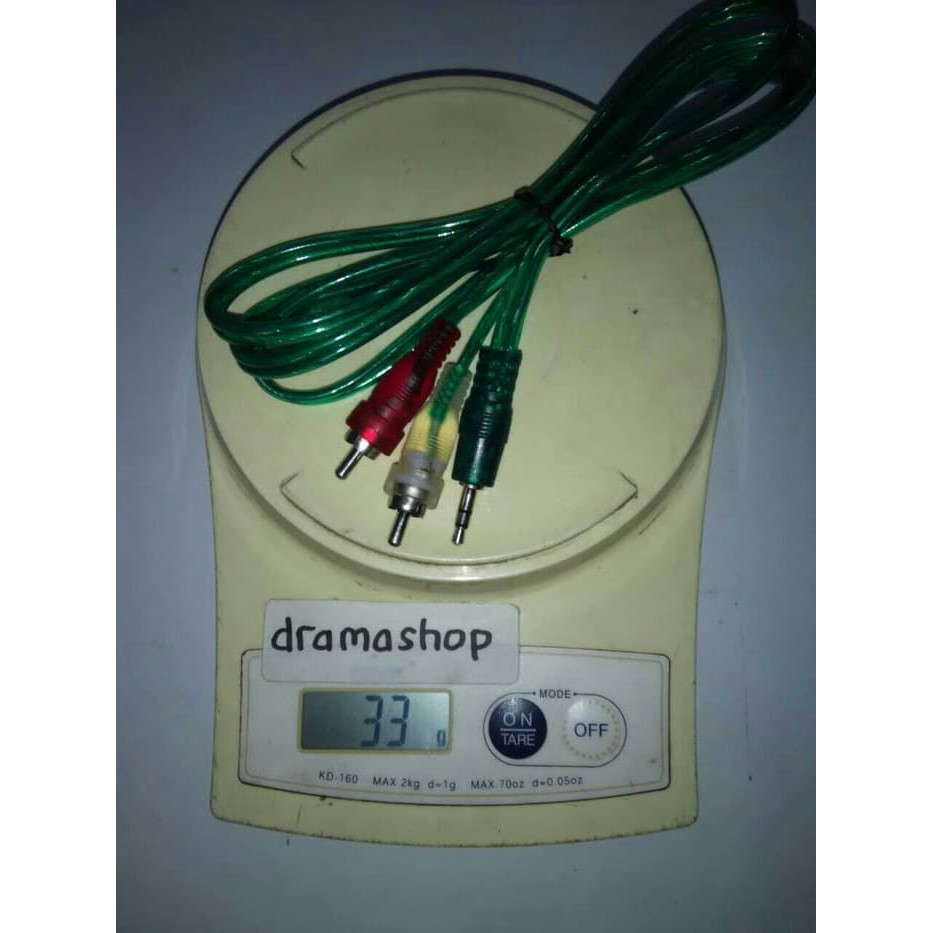 Kabel Audio 2-1 Bagus Kabel Hp ke Salon Aktif Kabel 3.5mm - RCA