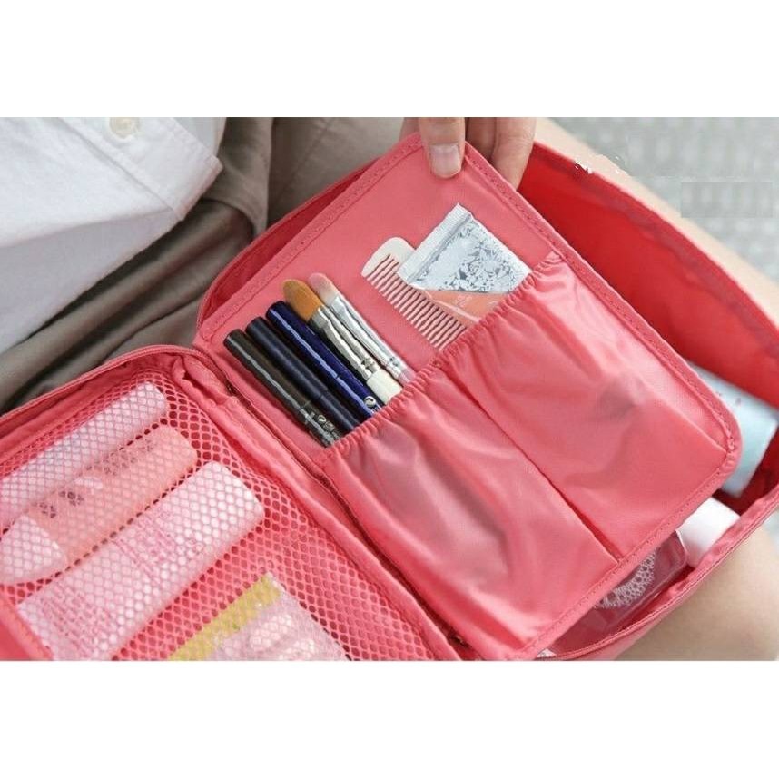 INFY - Tas Kosmetik Travel Monopoly / Monopoly Cosmetic Pouch Organizer / Kosmetik Travel W053
