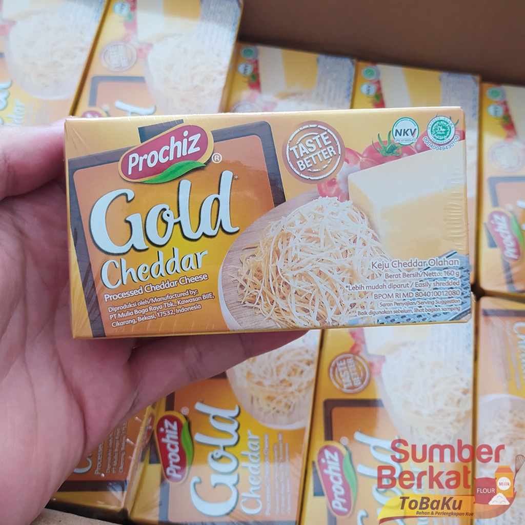 

Keju Prochiz Gold Cheddar Keju Prochiz 160 gr Murah