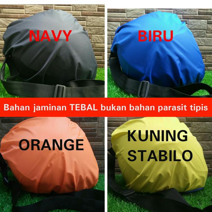 TERMURAH  Grosir sarung helm tas helm cover helm anti air unt zeus ink nhk kyt mds