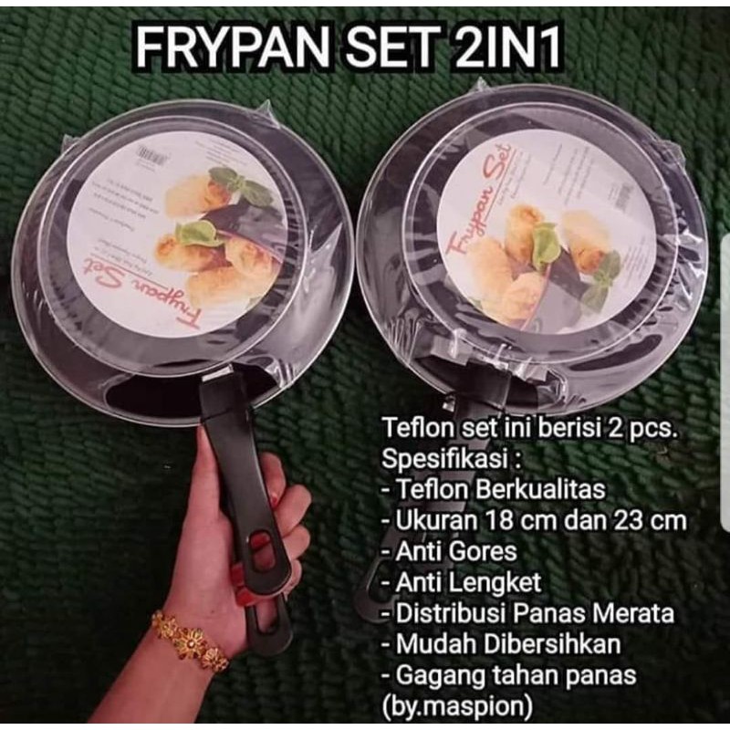 

fry pen set 2 in 1