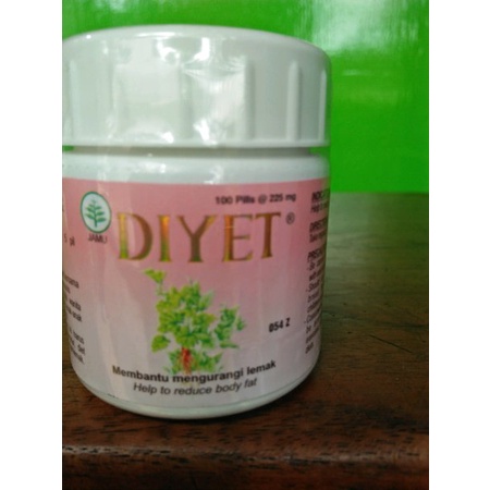 DIYET Botol 100 pil Borobudur Pelangsing Alami / Mengurangi Lemak Bandel / Slimming