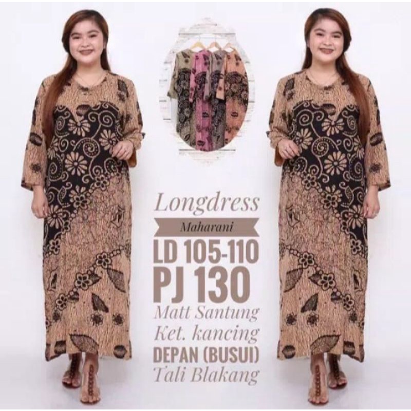 Longdress maharani / Baju tidur wanita