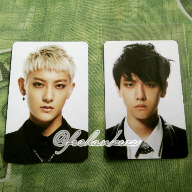 EXO Baekhyun & Tao photocard