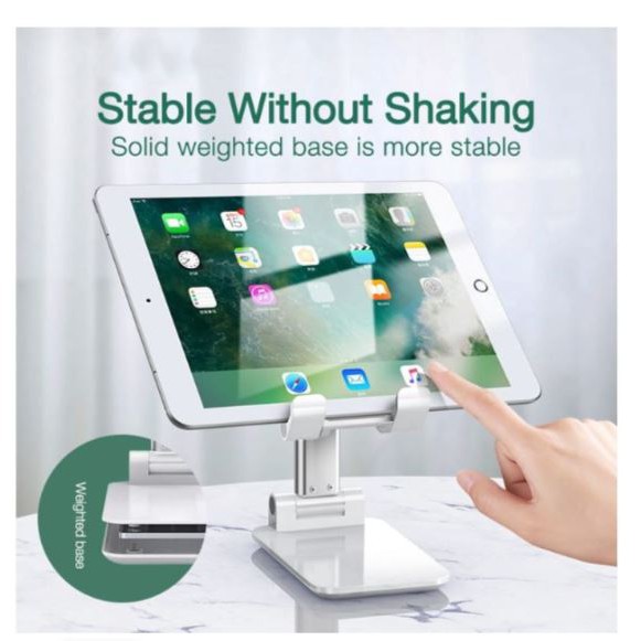 Foldable Desktop Phone Holder Tablet Stand Mobile Desk holder hp Stand Hp Ipad