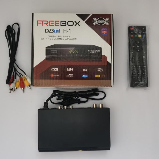 Freebox H-1 Set Top Box DVB T2 By Evinix /Skybox - Hanya RCA