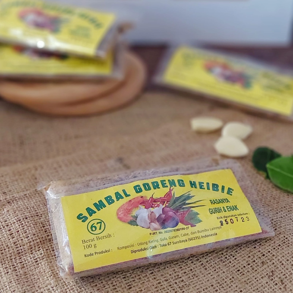 

SAMBAL GORENG HEIBIE/SAMBAL UDANG